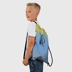 Рюкзак-мешок Филин, цвет: 3D-принт — фото 2