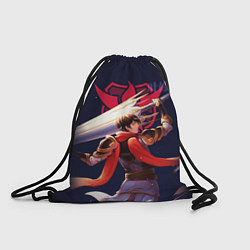 Рюкзак-мешок The Kings Avatar Ye Xiu, цвет: 3D-принт