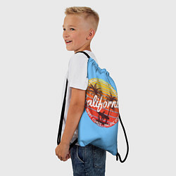 Рюкзак-мешок Калифорния, цвет: 3D-принт — фото 2