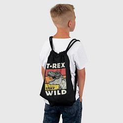 Рюкзак-мешок T-rex Wild, цвет: 3D-принт — фото 2