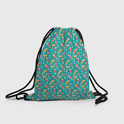 Рюкзак-мешок Летняя текстура, цвет: 3D-принт