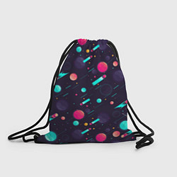 Рюкзак-мешок Космические движения комет, цвет: 3D-принт