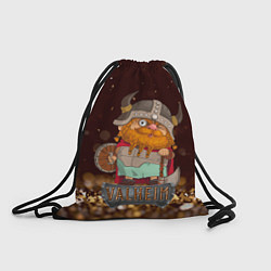 Рюкзак-мешок Valheim мультяшный викинг, цвет: 3D-принт