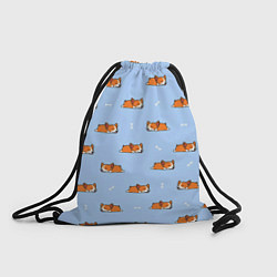 Рюкзак-мешок Корги, цвет: 3D-принт