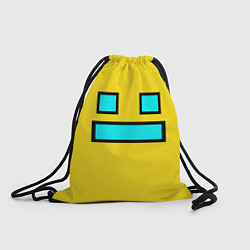 Рюкзак-мешок Geometry Dash Smile, цвет: 3D-принт