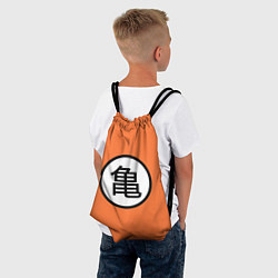 Рюкзак-мешок Сон Гоку знак, цвет: 3D-принт — фото 2