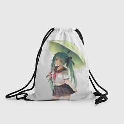 Мешок для обуви Девушка с зонтиком