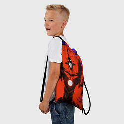 Рюкзак-мешок Евангелион Evangelion, цвет: 3D-принт — фото 2