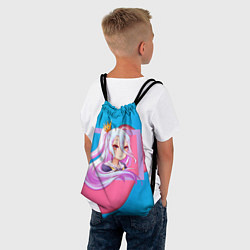 Рюкзак-мешок Sweet Shiro, цвет: 3D-принт — фото 2