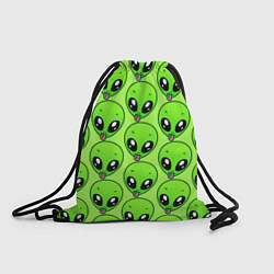 Рюкзак-мешок Инопланетяне, цвет: 3D-принт