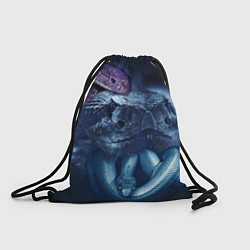 Рюкзак-мешок Мифические змеи, цвет: 3D-принт