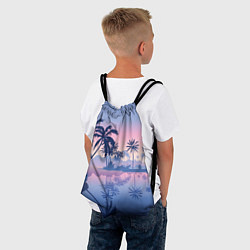Рюкзак-мешок Тихая заводь, цвет: 3D-принт — фото 2