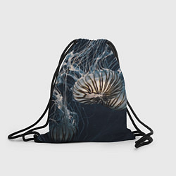 Рюкзак-мешок Рисунок медуза, цвет: 3D-принт
