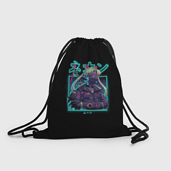 Рюкзак-мешок Neon Moon, цвет: 3D-принт