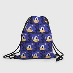 Рюкзак-мешок Sonic pattern, цвет: 3D-принт
