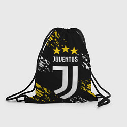 Рюкзак-мешок JUVENTUS ЮВЕНТУС КРАСКА, цвет: 3D-принт