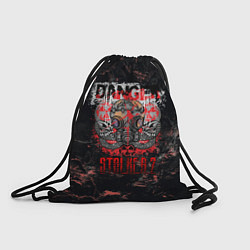 Рюкзак-мешок Stalker 2 Danger, цвет: 3D-принт