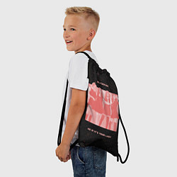 Рюкзак-мешок Pink blank, цвет: 3D-принт — фото 2