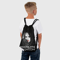 Рюкзак-мешок MARILYN MANSON, цвет: 3D-принт — фото 2