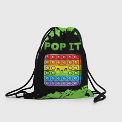 Рюкзак-мешок Поп Ит Симпл Димпл - Краска, цвет: 3D-принт