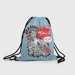 Рюкзак-мешок Braaaiinss, цвет: 3D-принт