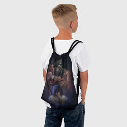 Рюкзак-мешок Тетрадь Смерти персонажи, цвет: 3D-принт — фото 2