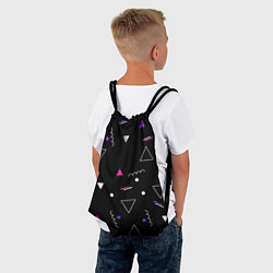 Рюкзак-мешок Фигуры, цвет: 3D-принт — фото 2