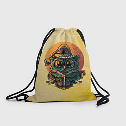 Рюкзак-мешок Совушка, цвет: 3D-принт