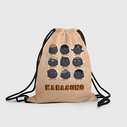 Рюкзак-мешок Вороны школы Карасуно Haikyu!!, цвет: 3D-принт