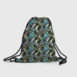 Рюкзак-мешок Сноуборд, цвет: 3D-принт
