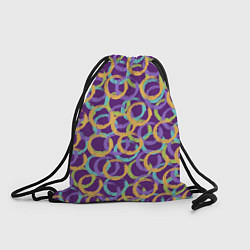 Рюкзак-мешок Абстракция, цвет: 3D-принт