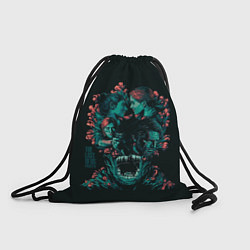 Рюкзак-мешок Любовь в апокалипсисе, цвет: 3D-принт