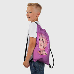 Рюкзак-мешок Purpule Peep, цвет: 3D-принт — фото 2