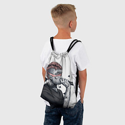 Рюкзак-мешок Blind Lil Peep, цвет: 3D-принт — фото 2