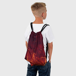 Рюкзак-мешок ПЛАМЯ 3D, цвет: 3D-принт — фото 2