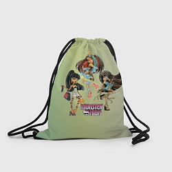 Рюкзак-мешок Monster High, цвет: 3D-принт
