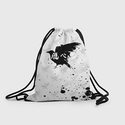Рюкзак-мешок Лозунг Карасуно ворон Haikyu!!, цвет: 3D-принт