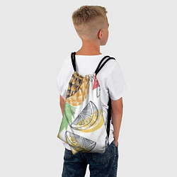Рюкзак-мешок Сочное настроение, цвет: 3D-принт — фото 2