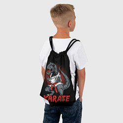 Рюкзак-мешок KARATE T-REX, цвет: 3D-принт — фото 2