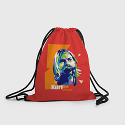 Рюкзак-мешок Kurt Cobain, цвет: 3D-принт