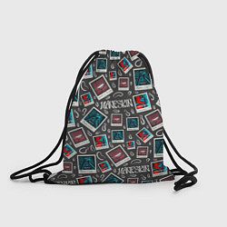 Рюкзак-мешок Maneskin Pattern, цвет: 3D-принт