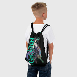 Рюкзак-мешок XIAO GENSHIN IMPACT, цвет: 3D-принт — фото 2