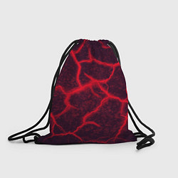 Рюкзак-мешок КРОВАВЫЕ ТРЕЩИНЫ, цвет: 3D-принт