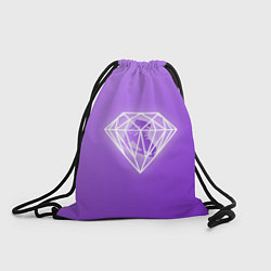 Рюкзак-мешок 50 Shades Of Skaters violet, цвет: 3D-принт