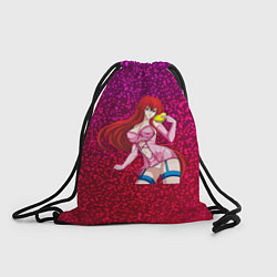 Рюкзак-мешок Аниме девушка 18, цвет: 3D-принт