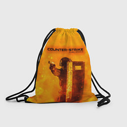 Рюкзак-мешок CS GO FIRE КС ГО Z, цвет: 3D-принт