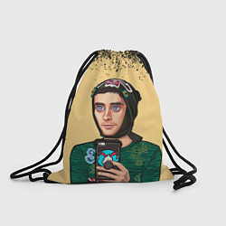 Рюкзак-мешок Джаред Лето Jared Leto Z, цвет: 3D-принт