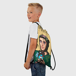 Рюкзак-мешок Джаред Лето Jared Leto Z, цвет: 3D-принт — фото 2