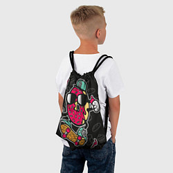 Рюкзак-мешок SKATEorPIE, цвет: 3D-принт — фото 2