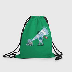 Рюкзак-мешок Неугомонный Сквиртл, цвет: 3D-принт
